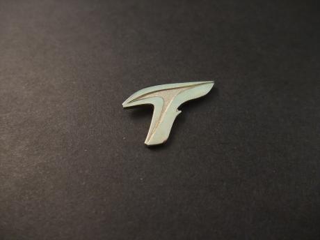Toyota Sport zilverkleurig logo
